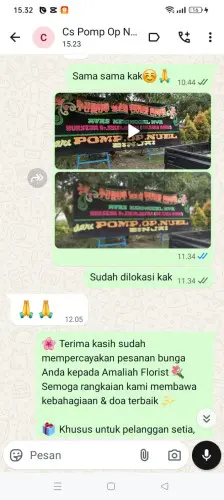 Testimonial Papan Bunga gunungdatar