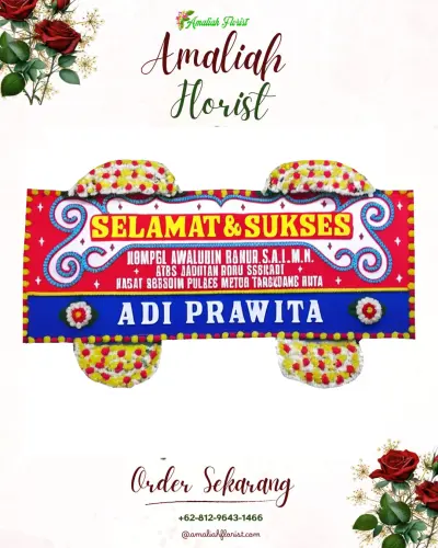 Karangan Bunga Ucapan Selamat gunungdatar